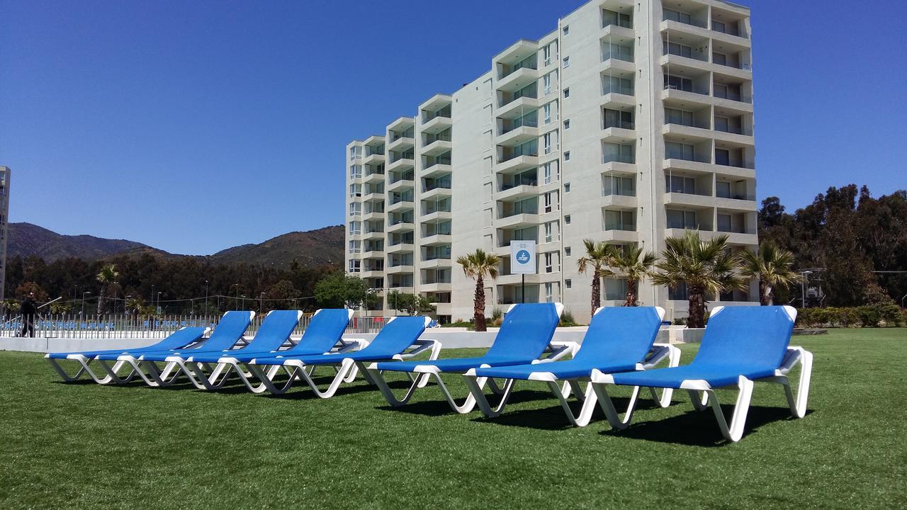 Papudo Laguna Vista Al Mar Y Piscina Eksteriør bilde