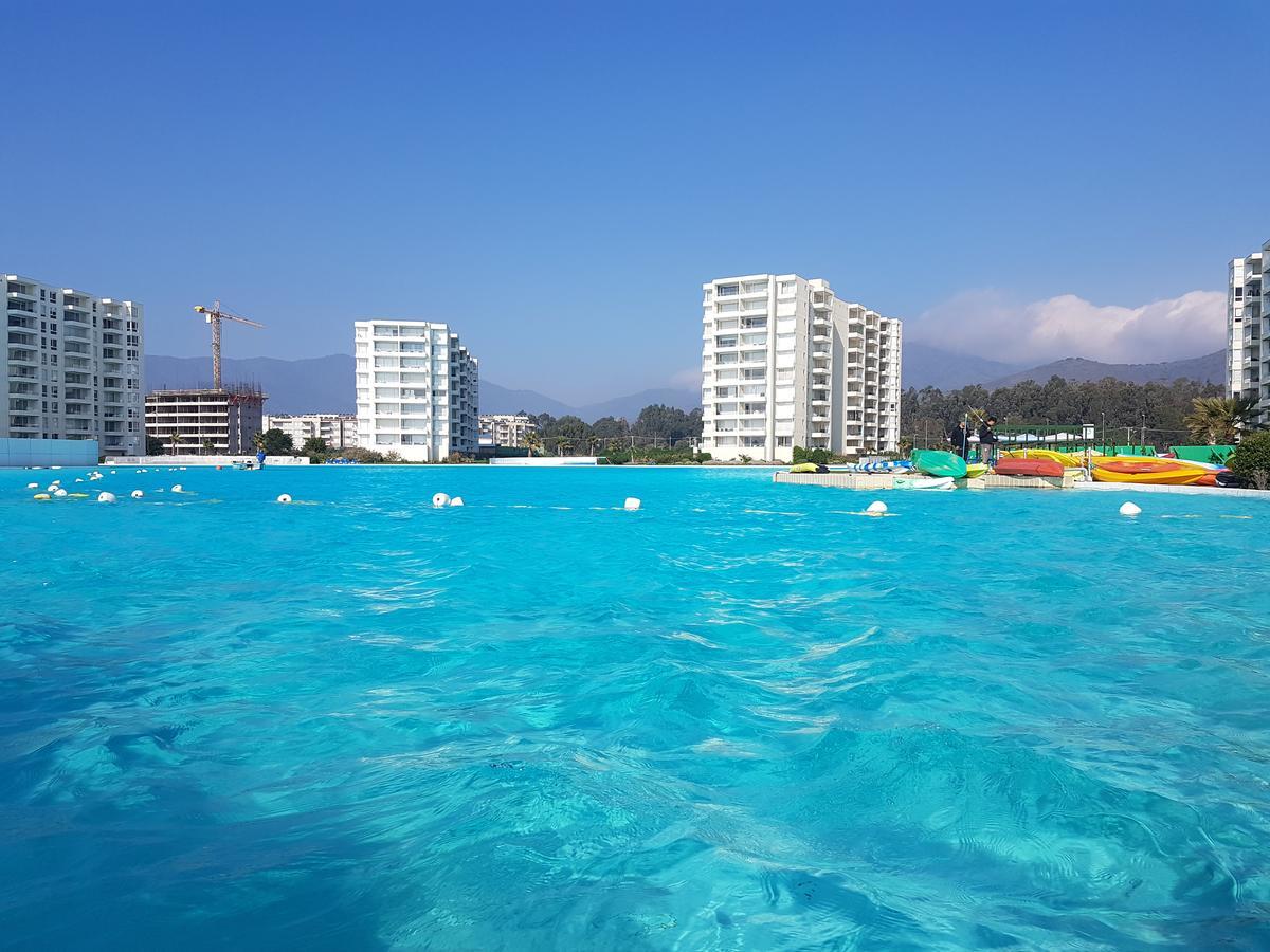 Papudo Laguna Vista Al Mar Y Piscina Eksteriør bilde