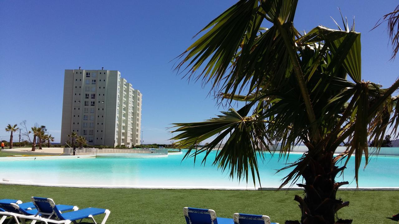 Papudo Laguna Vista Al Mar Y Piscina Eksteriør bilde
